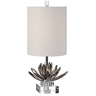 Uttermost Silver Lotus Accent Lamp, , large