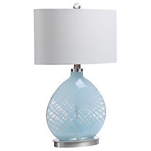 Uttermost Aquata Glass Table Lamp, , large