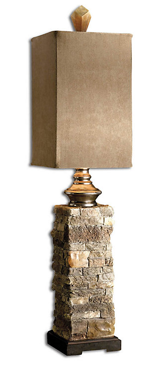 Uttermost Andean Layered Stone Buffet Lamp, , large