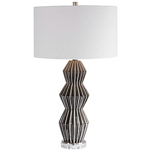 Uttermost Maxime Smokey Gray Table Lamp, , large