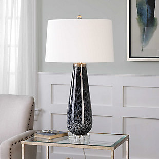 Uttermost Marchiazza Dark Charcoal Table Lamp, , rollover