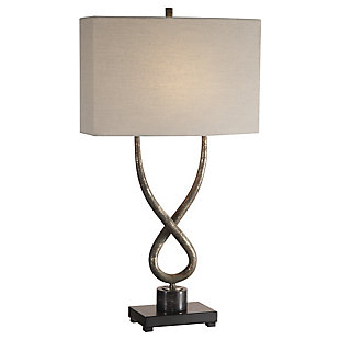 Uttermost Talema Aged Silver Lamp, , large