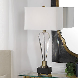 Uttermost Cora Geometric Crystal Table Lamp, , rollover