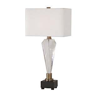 Uttermost Cora Geometric Crystal Table Lamp, , large