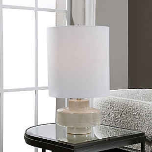 Uttermost Orwell Light Gray Accent Lamp, , rollover