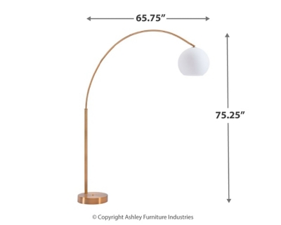 ashley furniture arc floor lamp