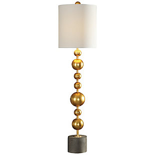 Uttermost Selim Gold Buffet Lamp, , large