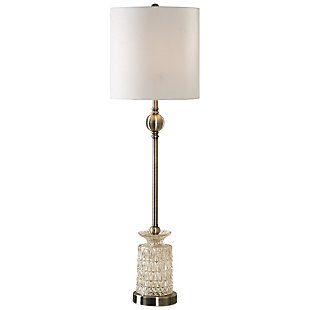 Uttermost Flaviana Antique Brass Buffet Lamp, , large