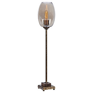 Uttermost Marconi Brass Buffet Lamp, , large