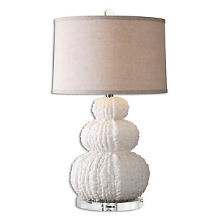 Uttermost Fontanne Shell Ivory Table Lamp, , large