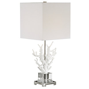 Uttermost Corallo White Coral Table Lamp, , large