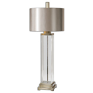 Uttermost Drustan Clear Glass Table Lamp, , large