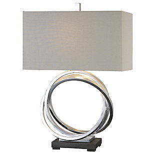 Uttermost Soroca Silver Rings Lamp, , large