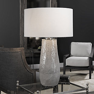 Uttermost Balkana Aged Gray Table Lamp, , rollover