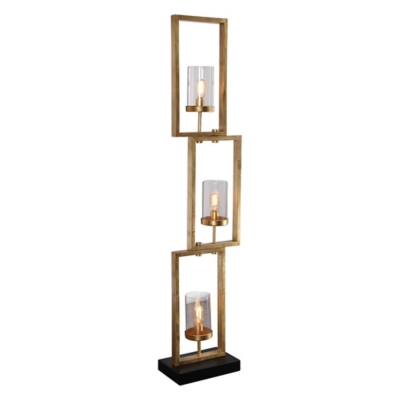 Uttermost Cielo Staggered Rectangles Floor Lamp, , large
