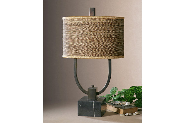 Uttermost Mackean Plated Metallic Gold Table Lamp 