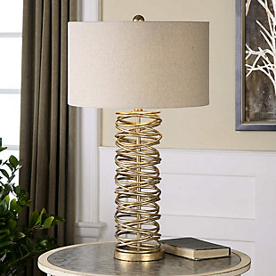 Uttermost Amarey Metal Ring Table Lamp, , rollover