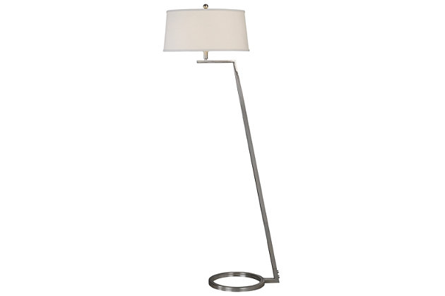 Uttermost Ordino Modern Nickel Floor, Uttermost Sitka Table Lamp
