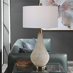 Uttermost Chaya Textured Cream Table Lamp, , rollover