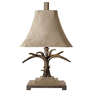 Uttermost Stag Horn Table Lamp, , large