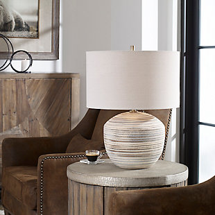 Uttermost Prospect Striped Accent Lamp, , rollover