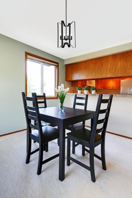 Living District Hoffman 4 Lights Pendant In Black, Black, rollover