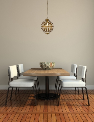 Living District Levante 1 Light Pendant In Brass, Brass, rollover