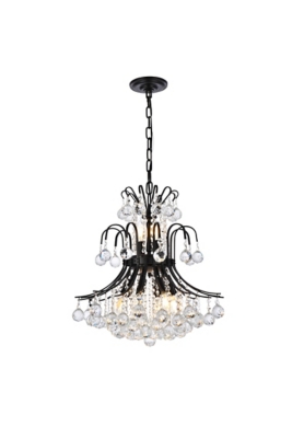 Toureg 19 Inch Black Pendant, Black, large