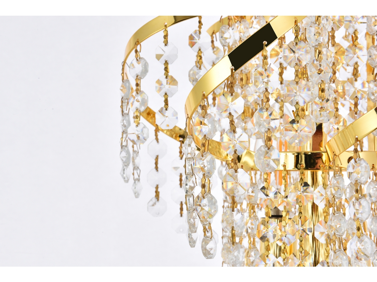 Belenus 6 Light Gold Pendant | Ashley