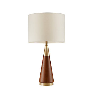 INK+IVY Gold/Brown Table Lamp, , large