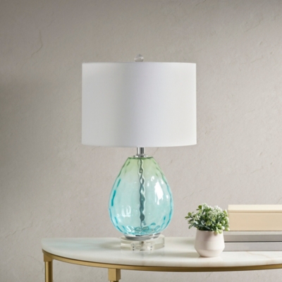 Urban Habitat Blue Table Lamp, Blue, large