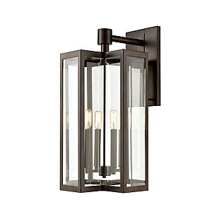 Bianca Bianca 4-Light Sconce in Hazelnut Bronze with Clear, , rollover