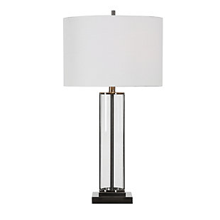 Uttermost Glass Cylinder Table Lamp, , large