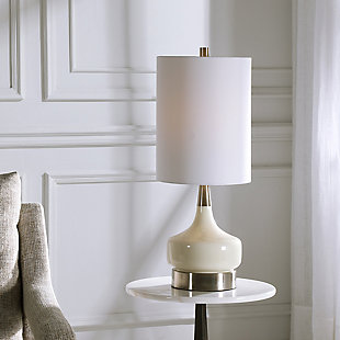 Uttermost Glass Base Table Lamp, , rollover