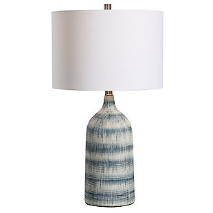 Uttermost Textured Stripe Table Lamp, , large