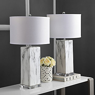 Safavieh Marble Table Lamp (Set of 2), , rollover