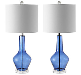 Safavieh Table Lamp (Set of 2), Blue, large