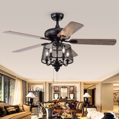 Safavieh Jonie Ceiling Light Fan, , rollover