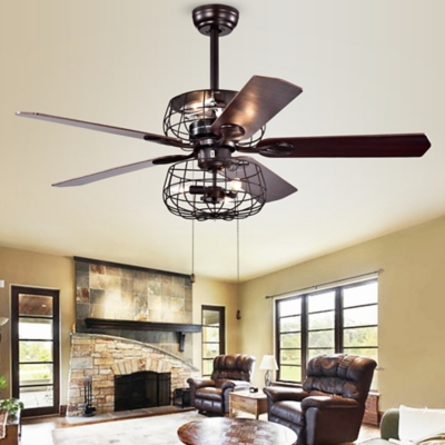 Safavieh Erving Ceiling Light Fan, , rollover