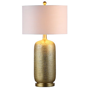JONATHAN Y Sophia 30" Resin LED Table Lamp, Gold, , large