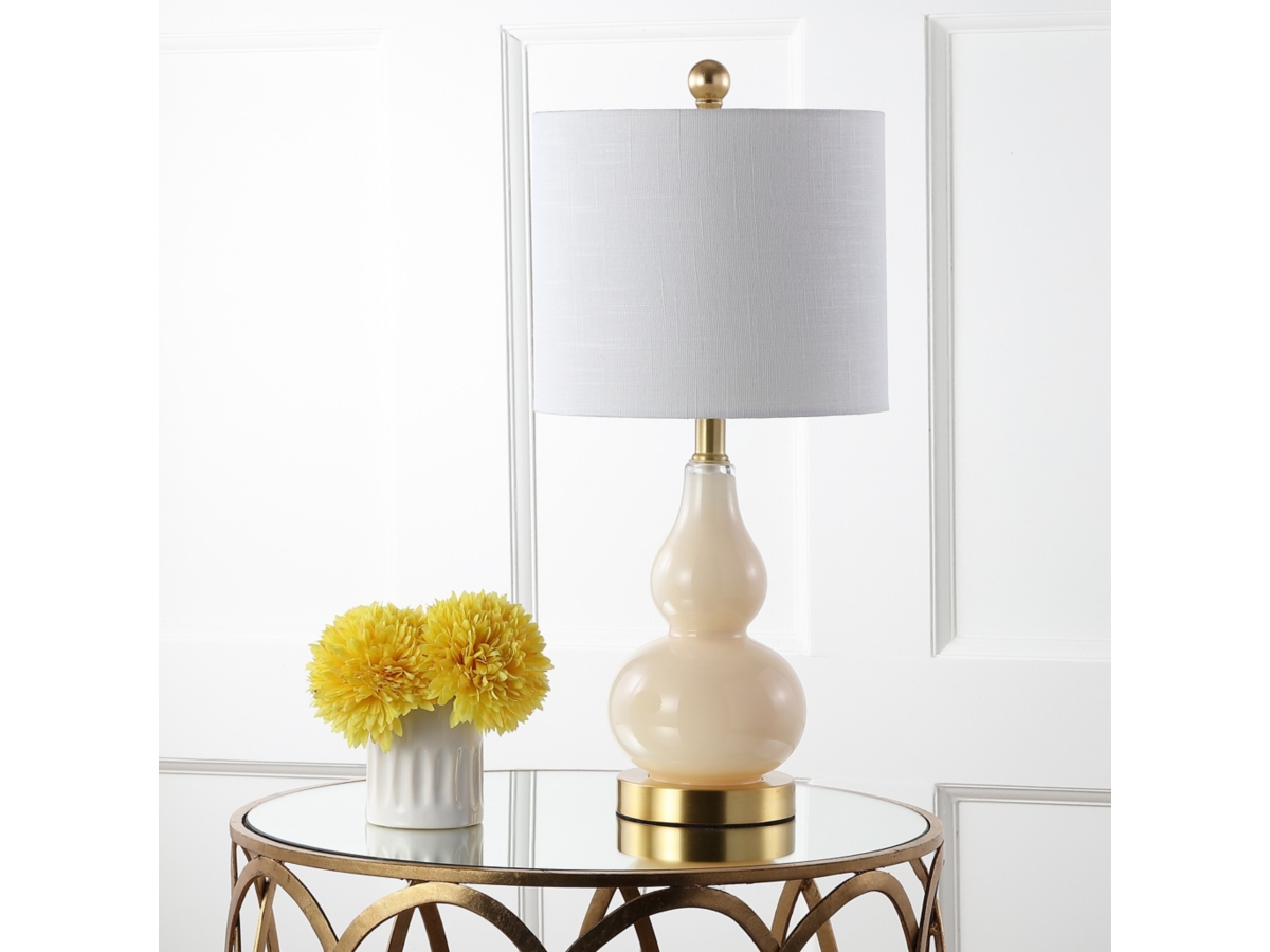 Jonathan Y Anya Mini Glass LED Table Lamp