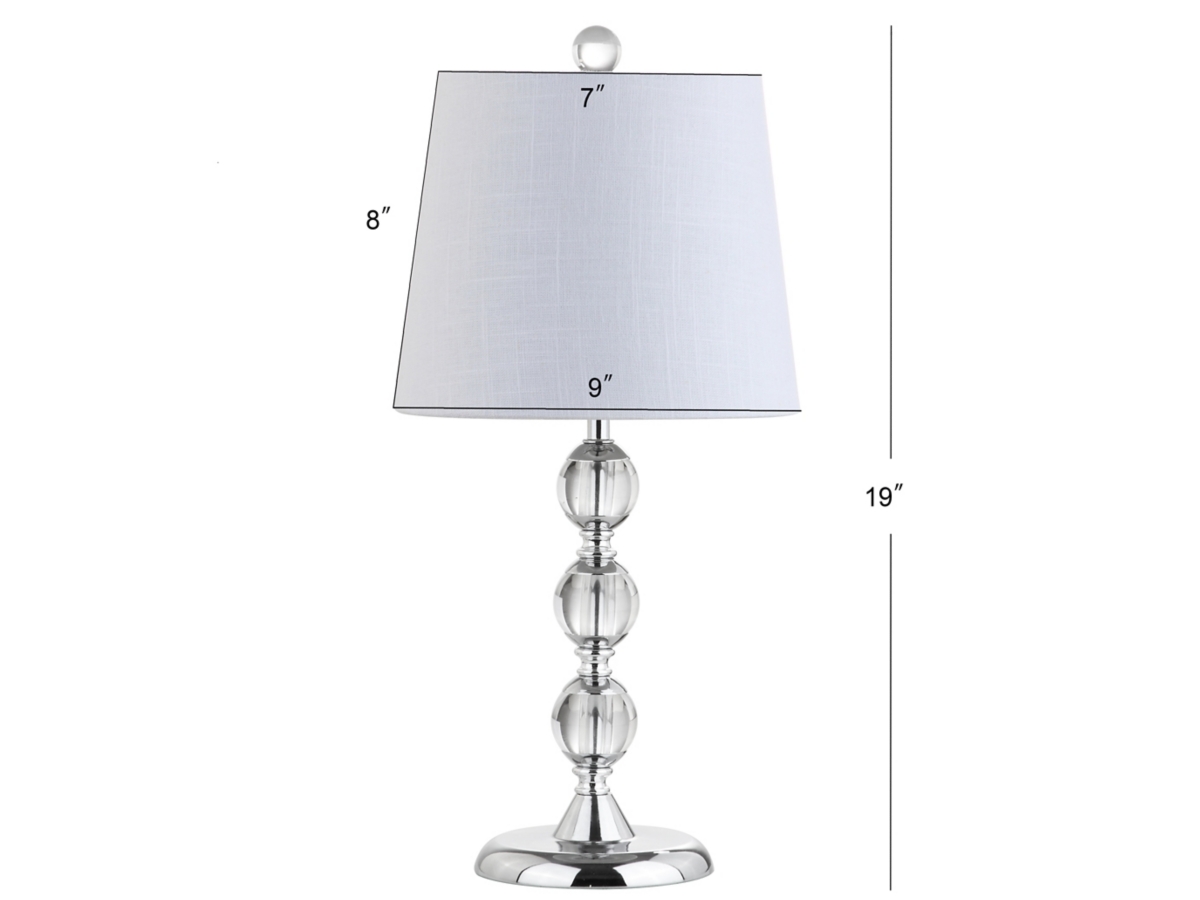 Jonathan Y Hudson Crystal Mini LED Table Lamp | Ashley