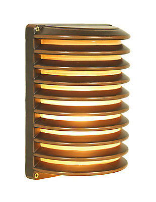 Outdoor Wall Lantern D:7.3 H:10 60W Oil Bronze Finish Frosted Glass Lens, , large