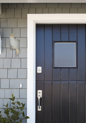 Raine Integrated Led Wall Sconce In Silver, , rollover