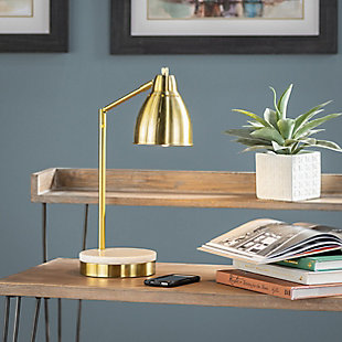 Evolution Gold Metal Table Lamp, , rollover