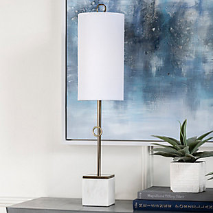 Evolution Gold Metal Table Lamp W Marble Base, , rollover