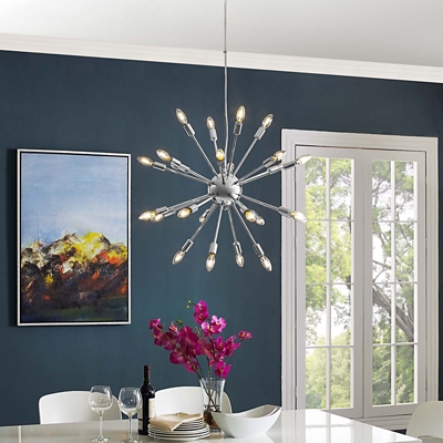 Modway Gamut Metal Chandelier, , rollover