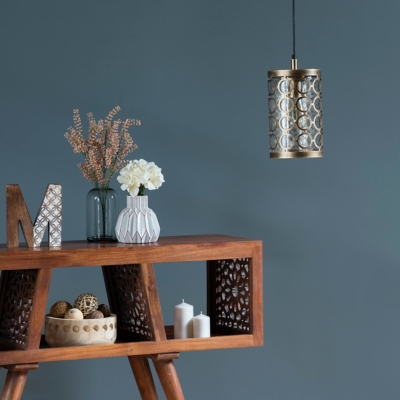 Evolution Rosalie Distressed Antique Pendant, , rollover