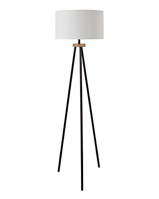 Evolution Preston Black Tripod Lamp, , large