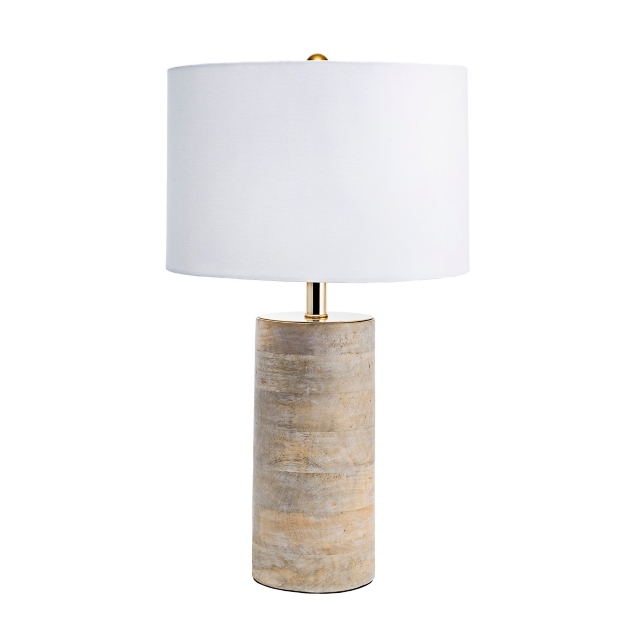 nuLOOM Berry 21" Wood Table Lamp